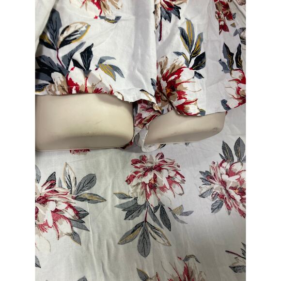 New Look Women's M White Floral Long Dress Sleeveless Summer Casual - Picture 8 of 10